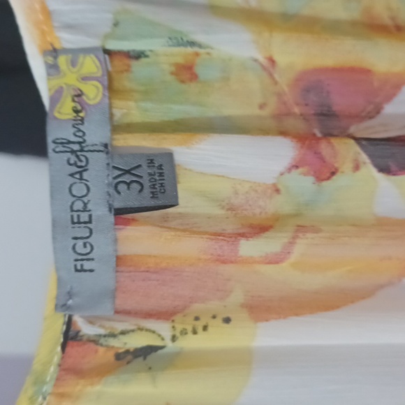 🆕️FIGUEROA 💐 FLOWERS Dress  Sz 3X - Picture 6 of 8